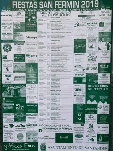 Fiestas de San Fermín en Tetuán 2019