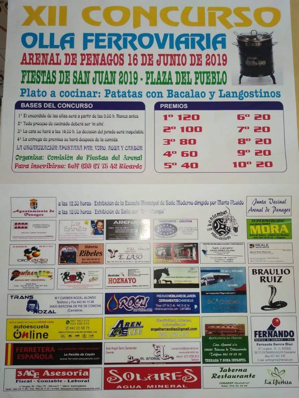 Fiestas de San Juan Bautista 2019 en Arenal de Penagos