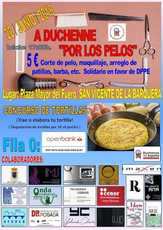 Jornada solidaria A Duchenne “Por los pelos”