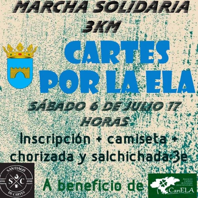 Marcha solidaria Cartes por la ELA