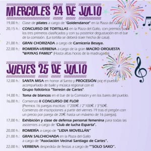 Fiestas de Santiago en Santiago de Cartes 2019