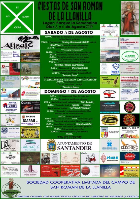 FIESTAS SAN ROMAN DE LA LLANILLA