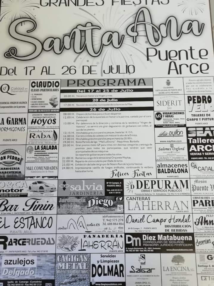 Fiestas de Santa Ana – Puente Arce