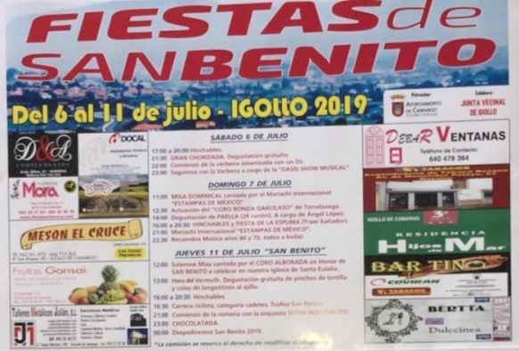 Fiestas de San Benito en Igollo 2019