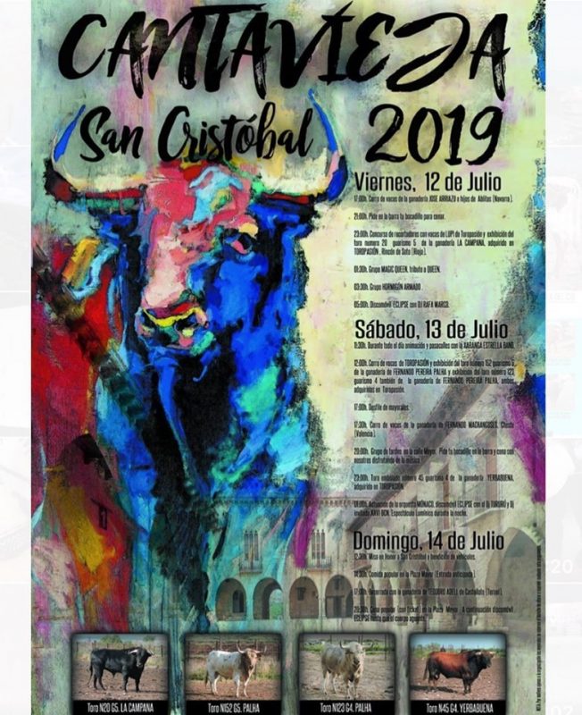 Fiestas de San Cristobal en Castañeda 2019