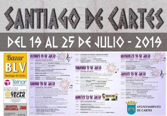 Fiestas de Santiago en Santiago de Cartes 2019