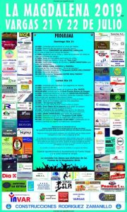 Fiestas de la Magdalena 2019 en Vargas