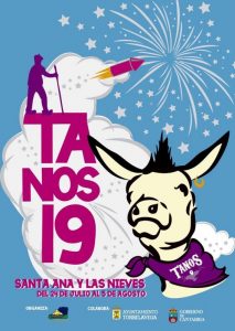 Fiestas de Santa Ana y las Nieves en Tanos 2019