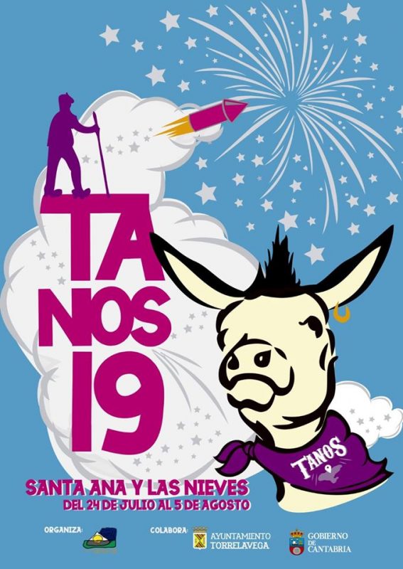 Fiestas de Santa Ana y las Nieves en Tanos 2019