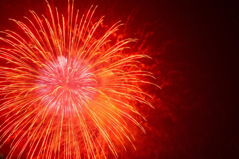 Fuegos Artificiales Baños de Ola Santander