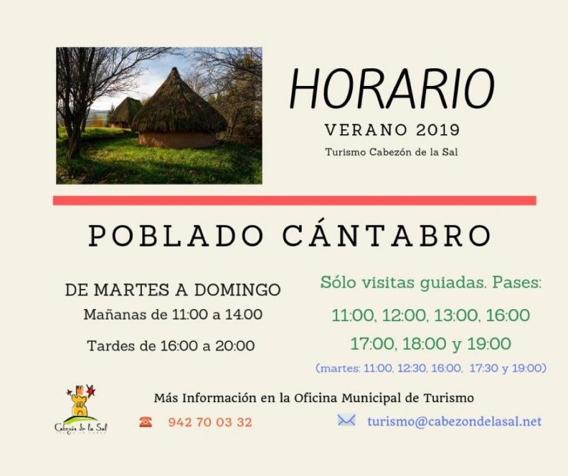 Visita al poblado Cántabro