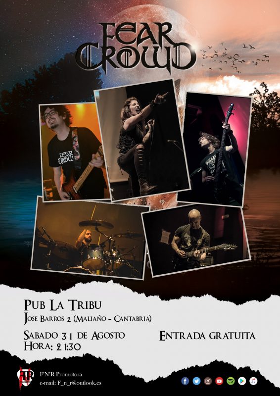 Concierto de Fear Crowd en La Tribu