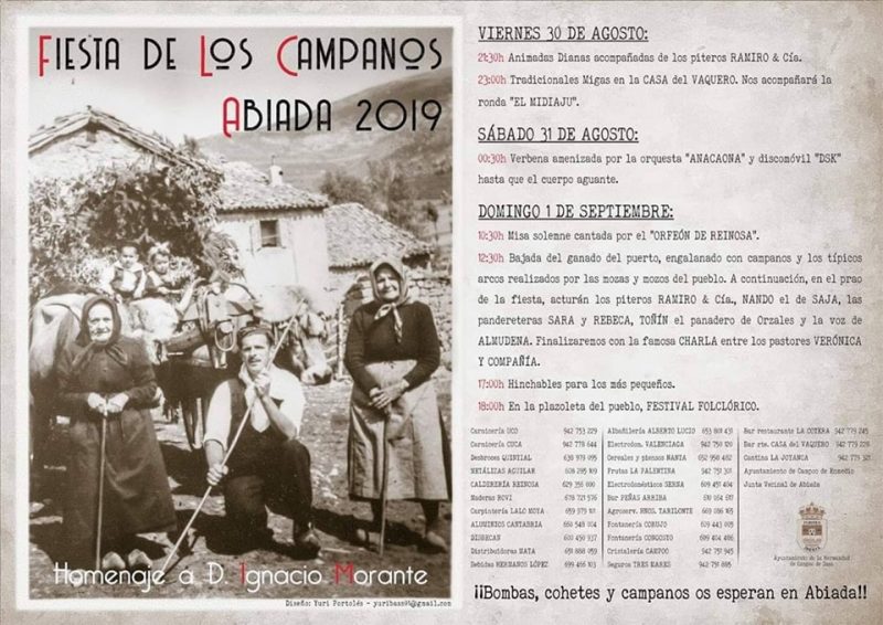 Fiesta de Los Campanos en Abiada 2019