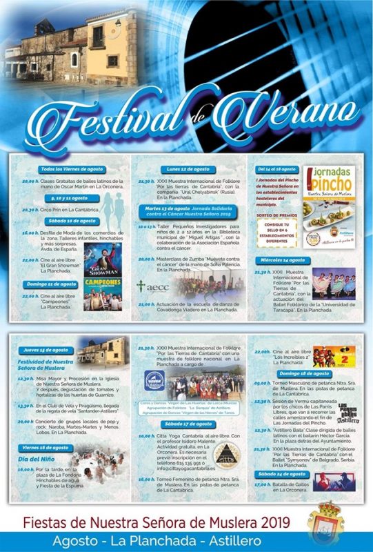 Fiestas de Nuestra Señora de Muslera en Astillero 2019