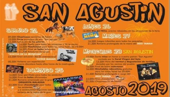 Fiestas de San Agustín en Santiurde de Toranzo 2019