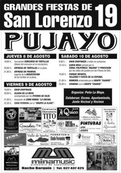 Fiestas de San Lorenzo en Pujayo 2019