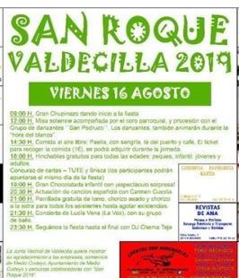 Fiestas de San Roque en Valdecilla 2019