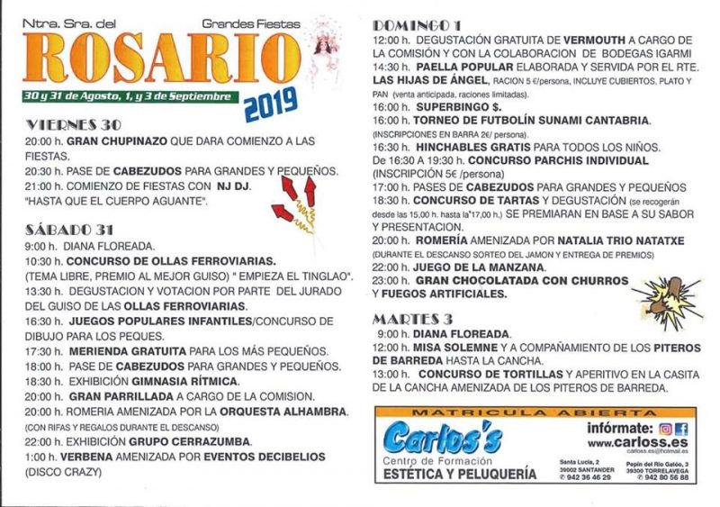 Fiestas del Rosario en Mijares 2019