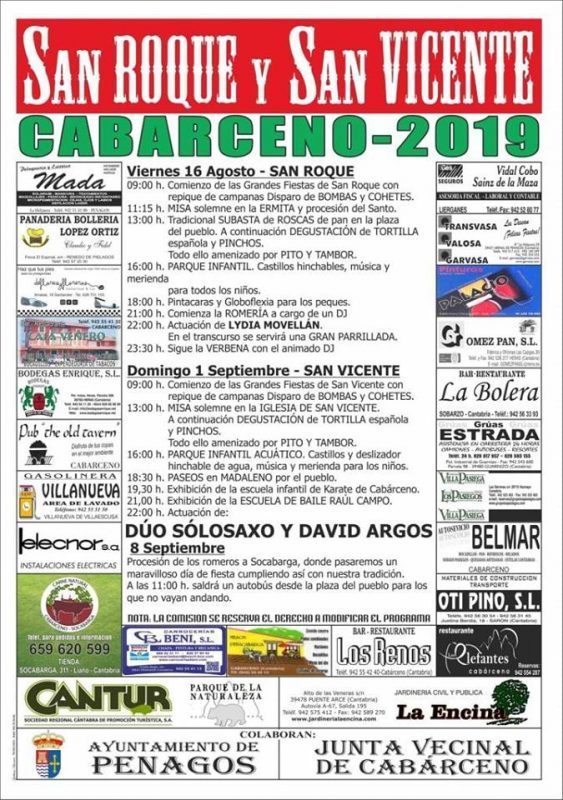 Fiests de San Vicente en Cabárceno 2019