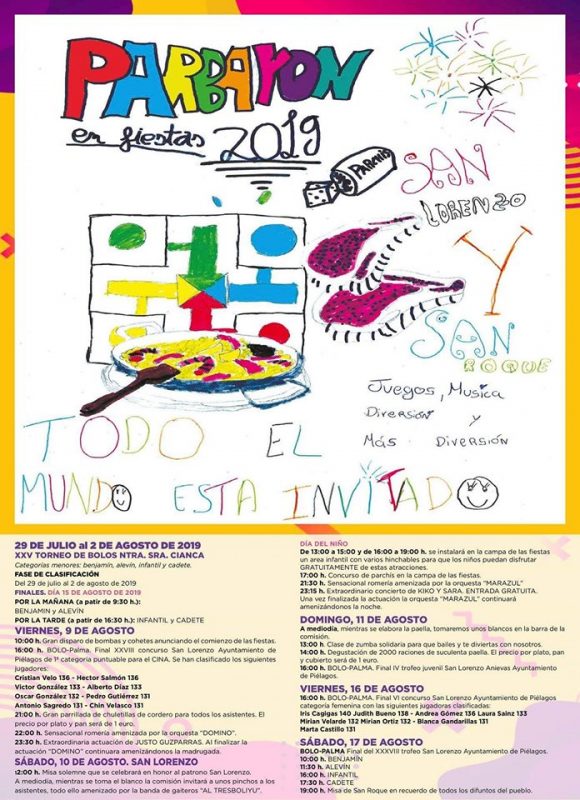 Fiestas de Parbayón 2019