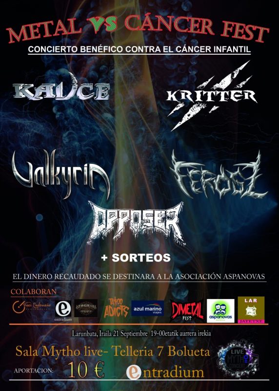Metal Vs Cáncer Fest en Bilbao