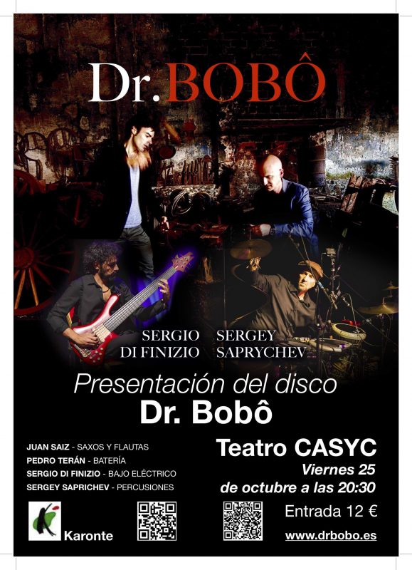 Presentación del disco Dr. Bobô