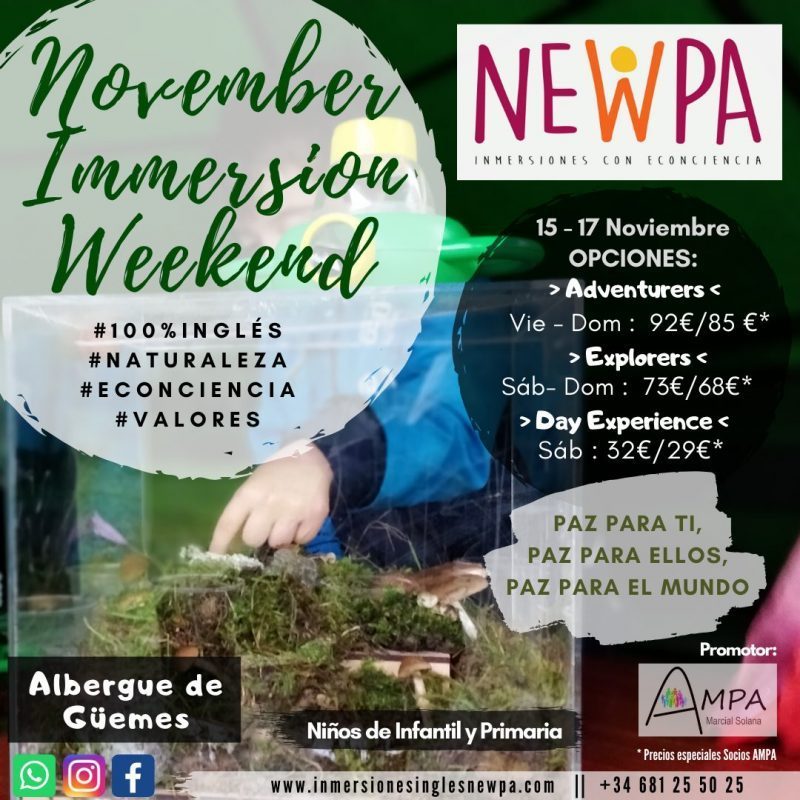 NewPa November Immersion Weekend