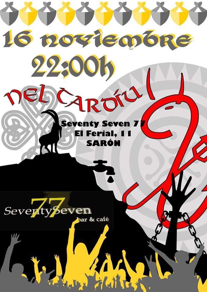 Concierto de Nel Tardiu en Sarón
