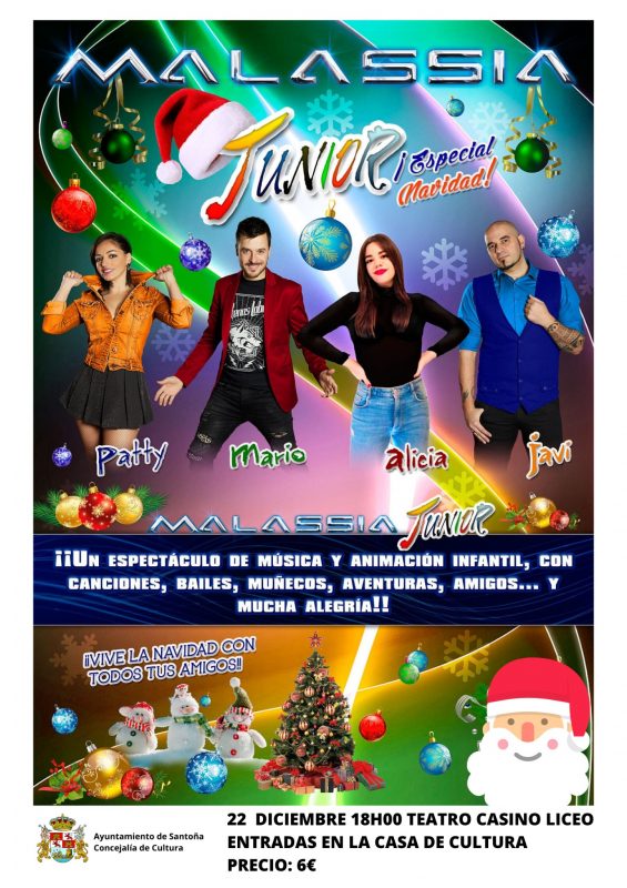 Show infantil Malassia Junior en Santoña