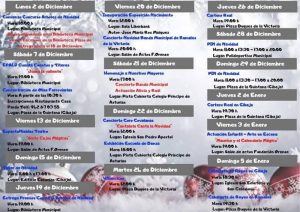Actividades para navidad 2019 en Ramales de la Victoria