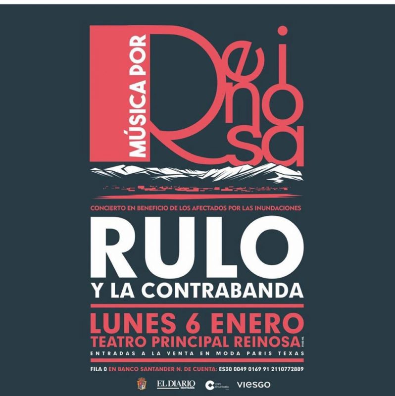 Concierto solidario de Rulo y la Contrabanda