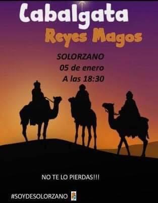 Cabalgata de los Reyes Magos 2020 en Solórzano