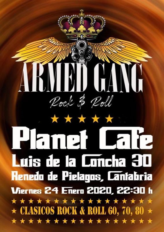 Concierto de Armed Gang en Planet Café