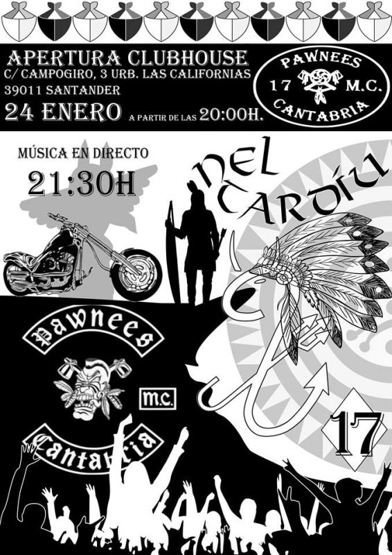 Concierto de Nel Tardiu en El Clubhouse