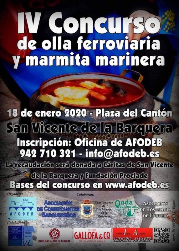 IV Concurso de olla ferroviaria y marmita marinera en San Vicente de la Barquera