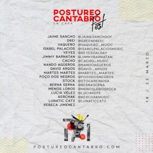 Artistas Postureo Cántabro Fest
