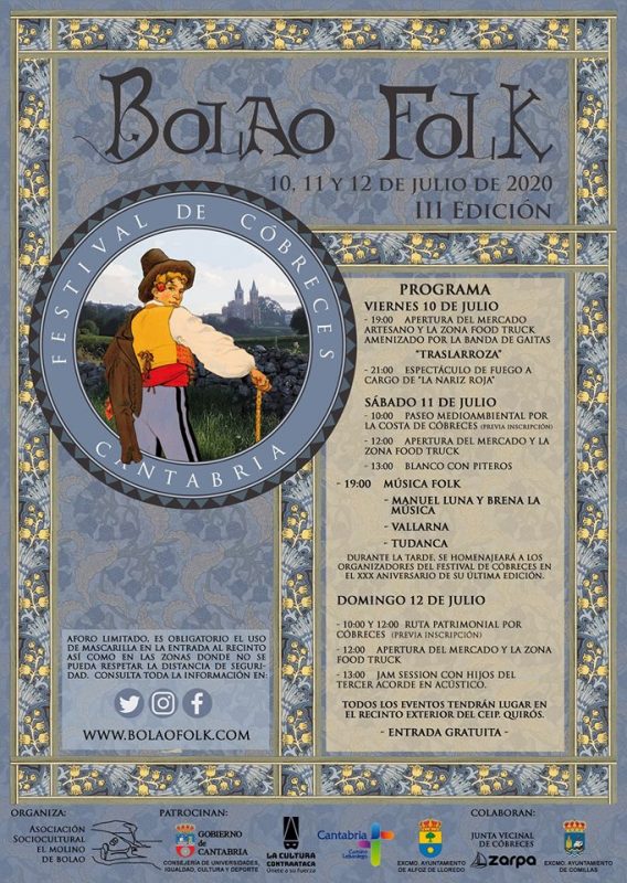 Bolao Folk 2020 en Cóbreces