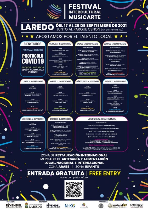 Festival Intercultural Musicarte - Laredo