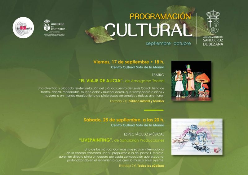 Programación Cultural - Ayuntamiento Santa Cruz de Bezana