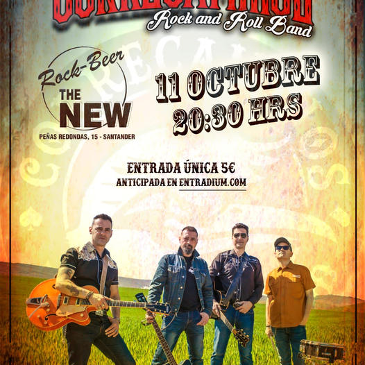 Concierto Correcaminos Rock and Roll Band - Santander