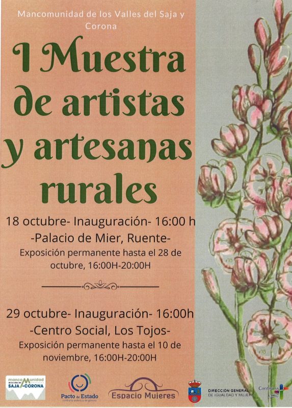 I Muestra de artistas y artesanas rurales