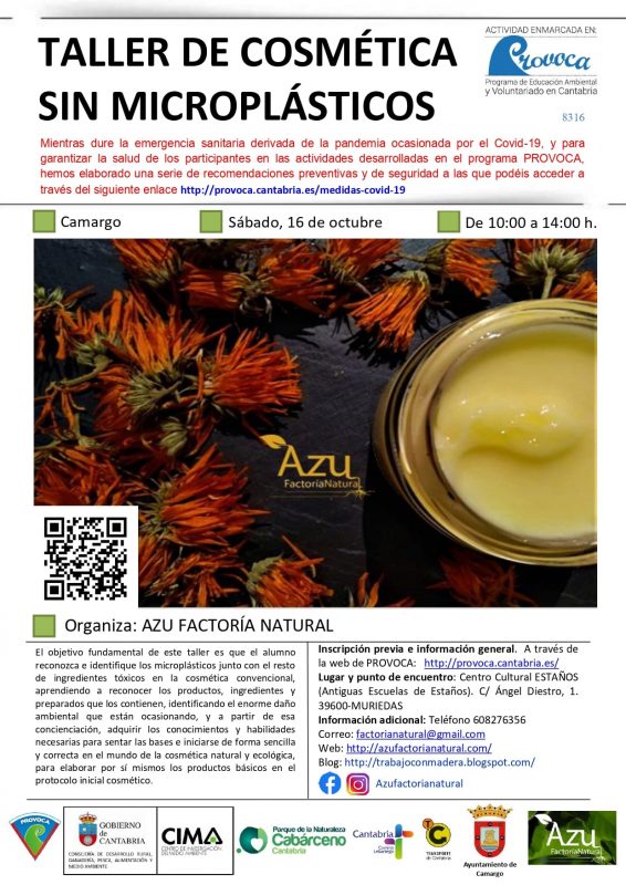 Taller Cosmética sin microplásticos