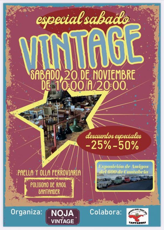 Especial Sabado Vintage - Noja