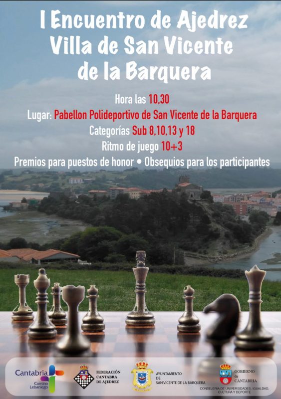 I Encuentro de Ajedrez Villa de San Vicente de la Barquera