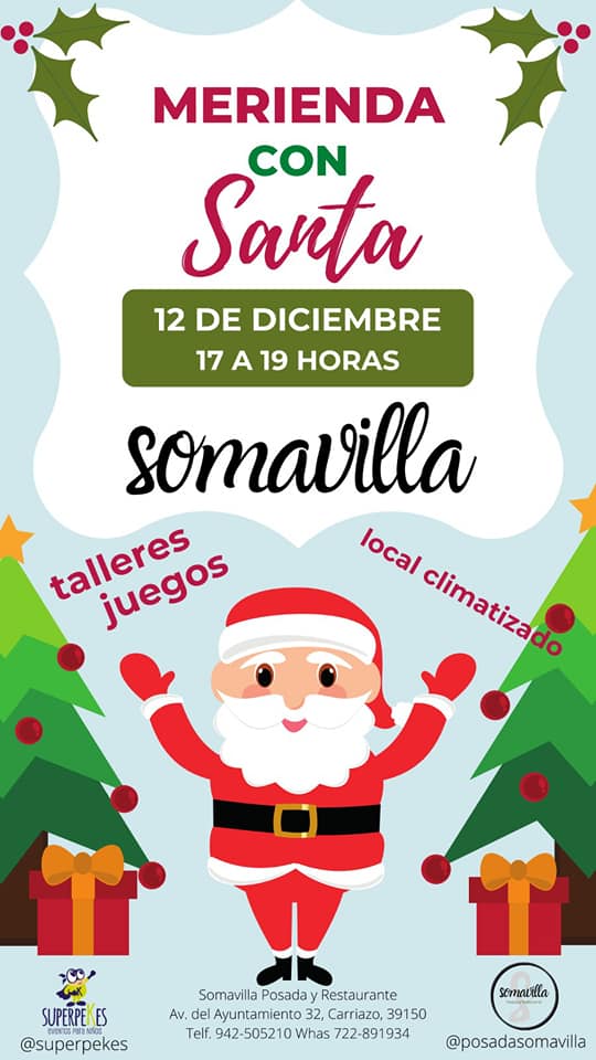 Merienda con Santa
