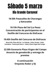 Carnaval de Cabezón de la Sal 2022