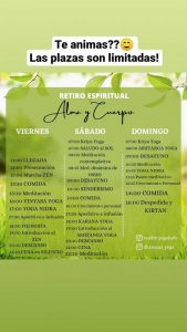 Retiro Espiritual Alma y Cuerpo