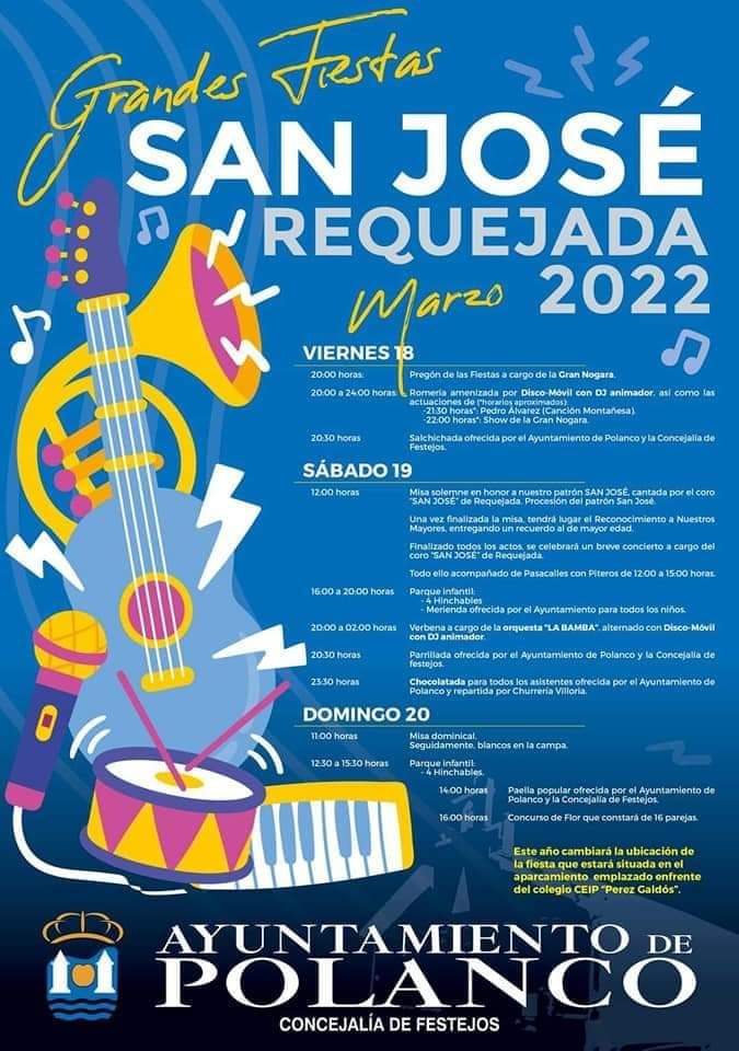 Gran Fiestas San José Requejada 2022