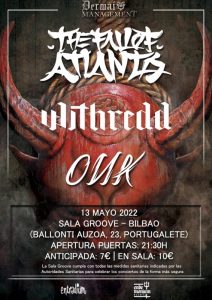 Concierto The Fall Of Atlantis + Killin Bananas + Silly Sally