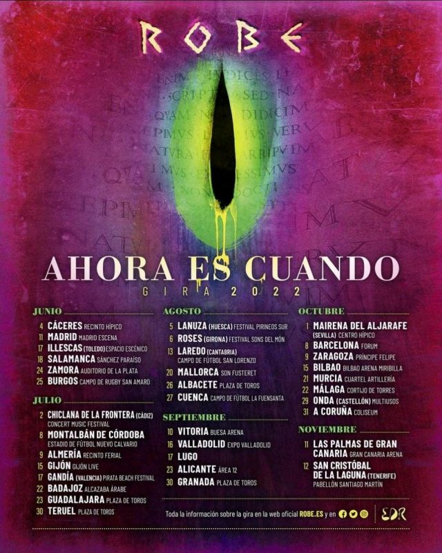 Concierto Robe (Extremoduro)